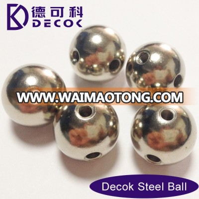 8mm 12mm 15mm 25.4m Tapped Hole Steel Ball Threaded M3 M5 Screw